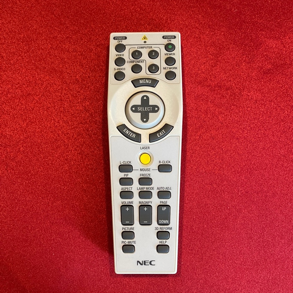 NEC OEM Projector Remote RD433E​